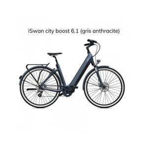 Iswan city boost 6.1 : ce vélo de ville élégant et performant est conçu pour vous apporter une sensation de rigidité et de sportivité.