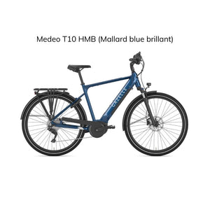 MEDEO T10 est muni d'une assise sportive et d'une assistance puissante. Si vous avez une conduite active ce vélo est fait pour vous.