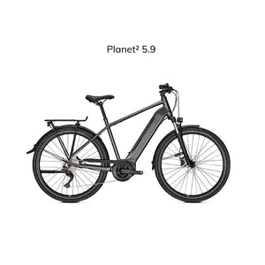 PLANET 5.9 offre du confort, de l’accroche et de la sécurité même sur des routes non pavées. Pour une utilisation quotidienne, ce vélo est fait pour vous.